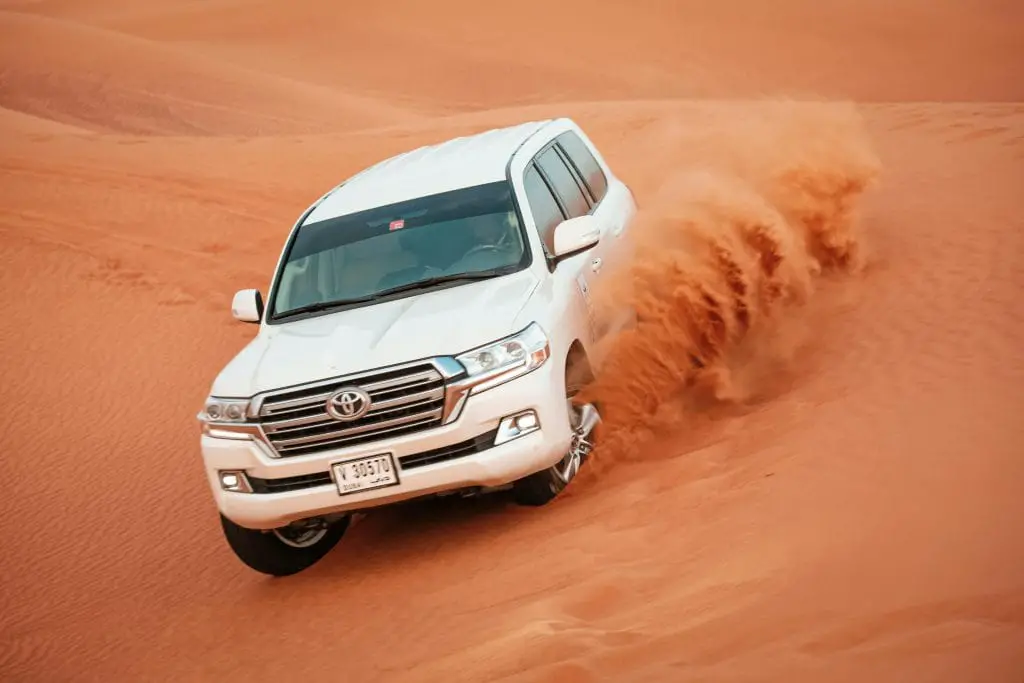 Dune Bashing in Qatar