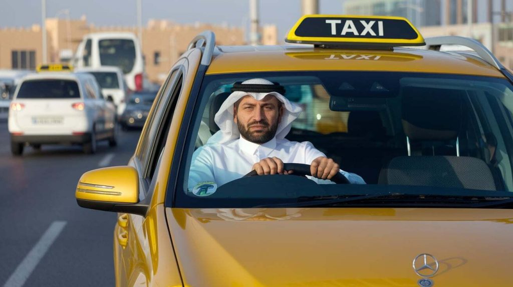 Taxi Driver in Qatar 