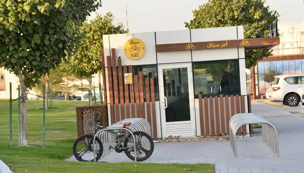 Bike Rental Spot at Umm Al Seneem Park