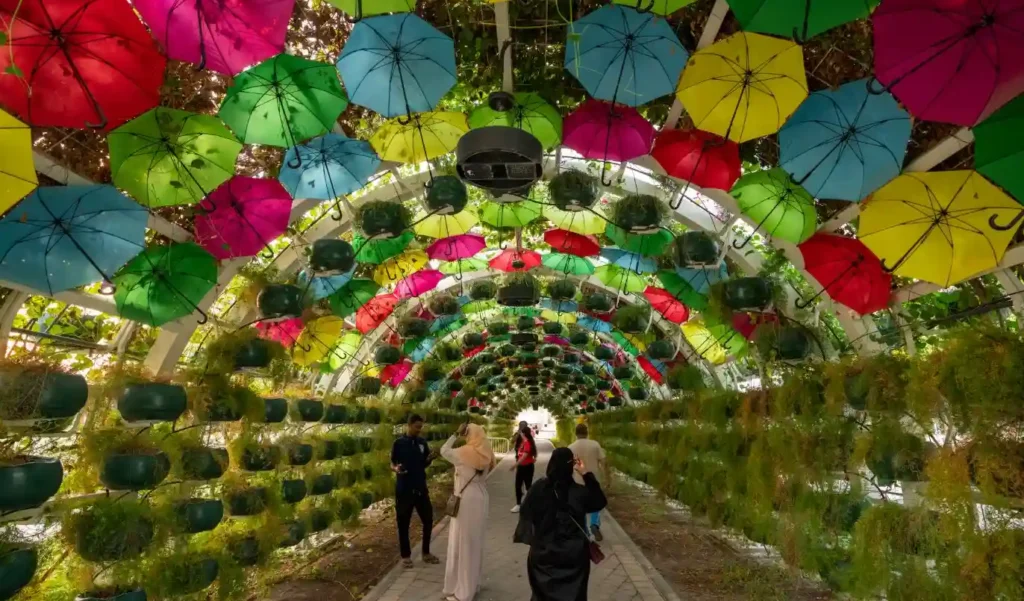 Umbrella Park Doha Corniche