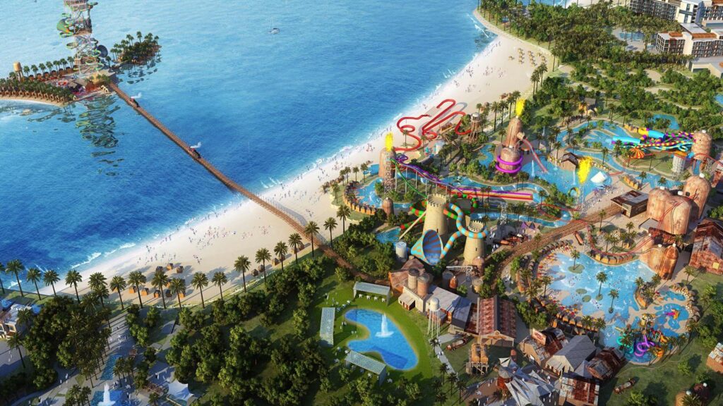 Meryal Waterpark, Qetaifan Island North 