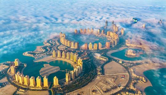 The Pearl - An Artificial Island on Qatar