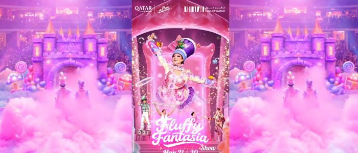 Fluffy Fantasia Show at Mall of Qatar