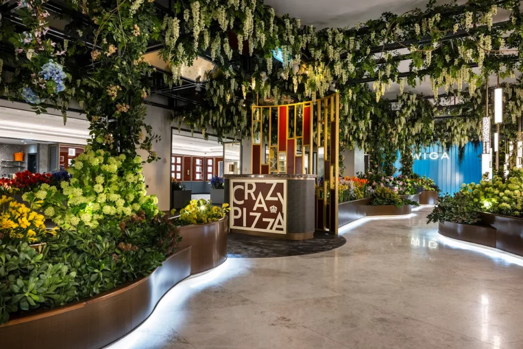 Food courts at Printemps Doha Mall