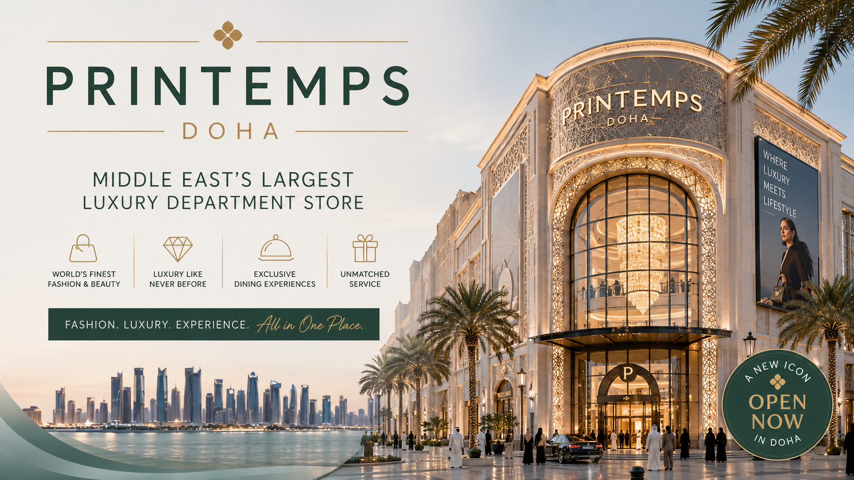 Printemps Doha - Middle East's Largest Luxury Department Store