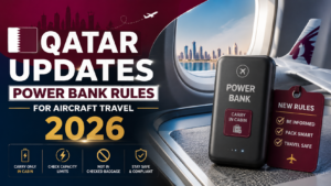 Qatar flight power bank regulations