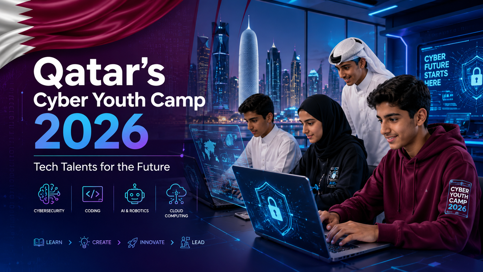 Qatar's Cyber Youth Camp 2026 Tech Talents for the Future