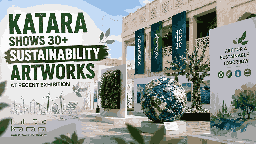 Katara Shows 30+ Sustainability Artworks at Recent Exhibition
